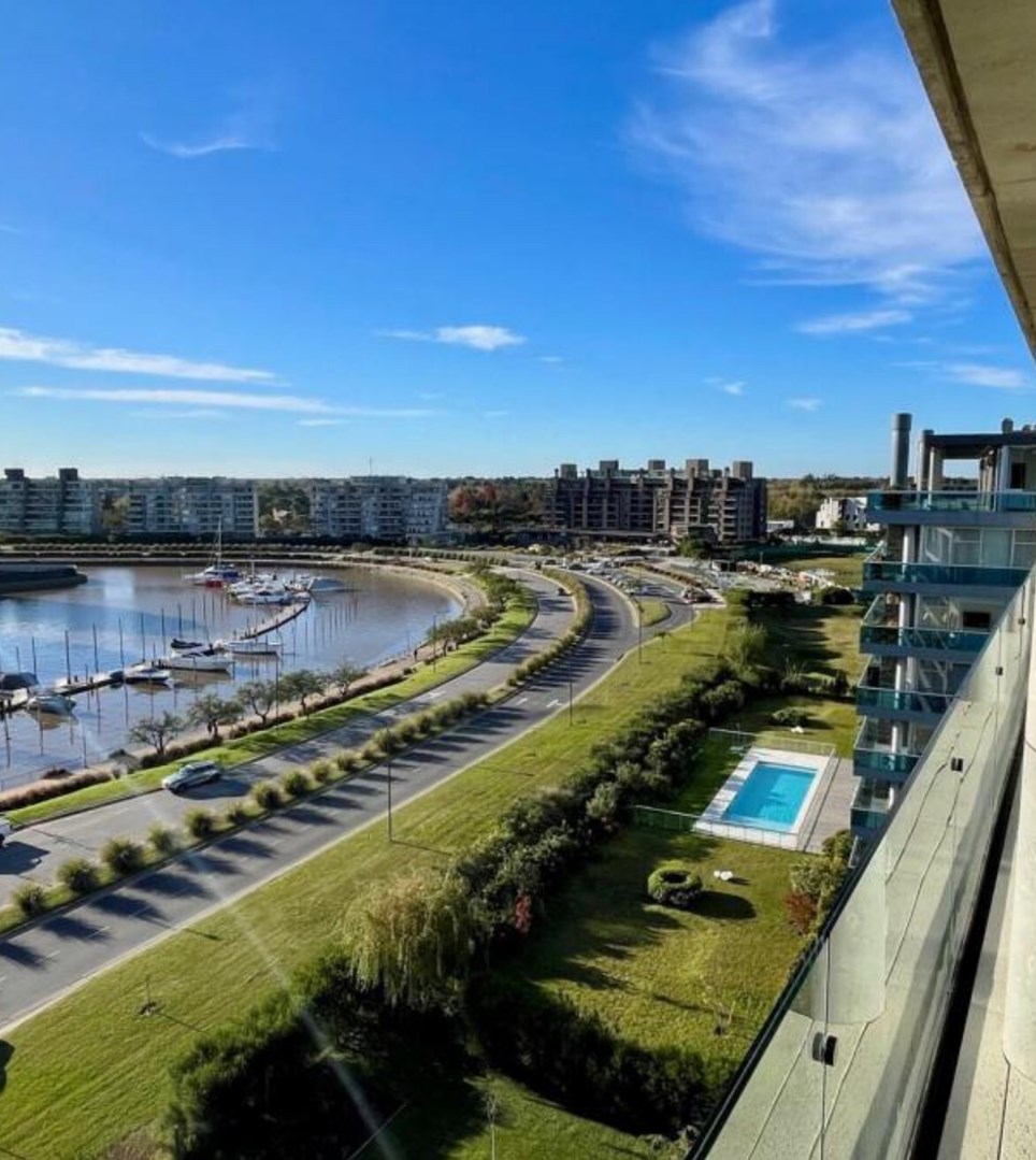 Vista balcón terraza