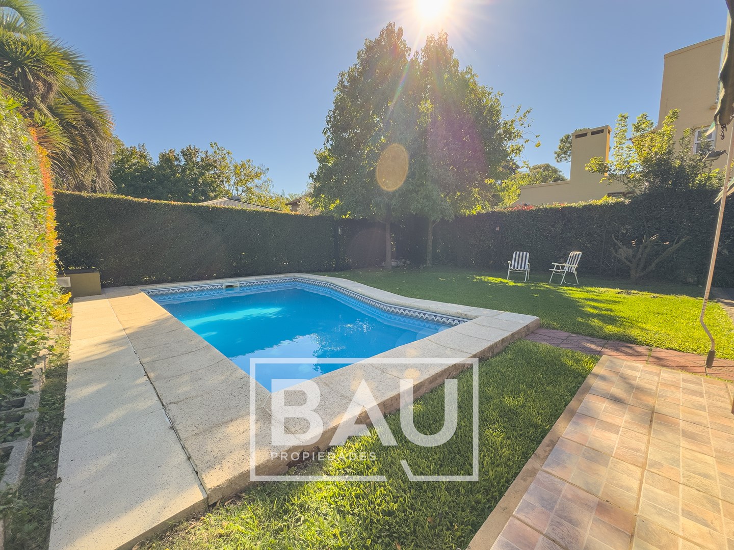 Jardín y Piscina 7x4