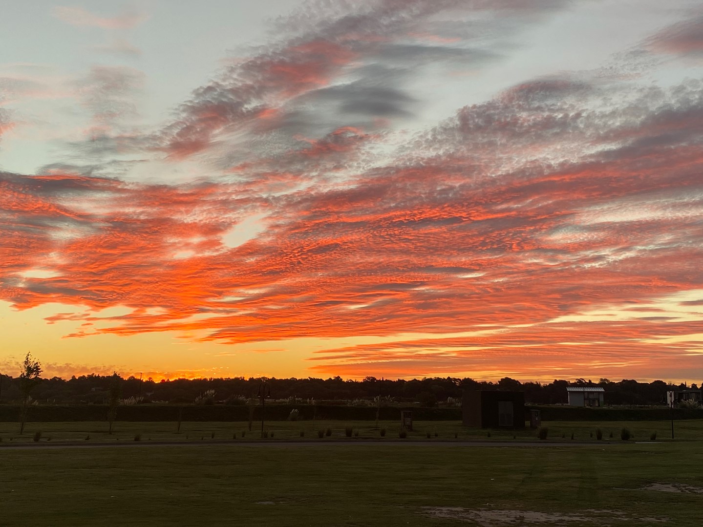atardecer desde lote