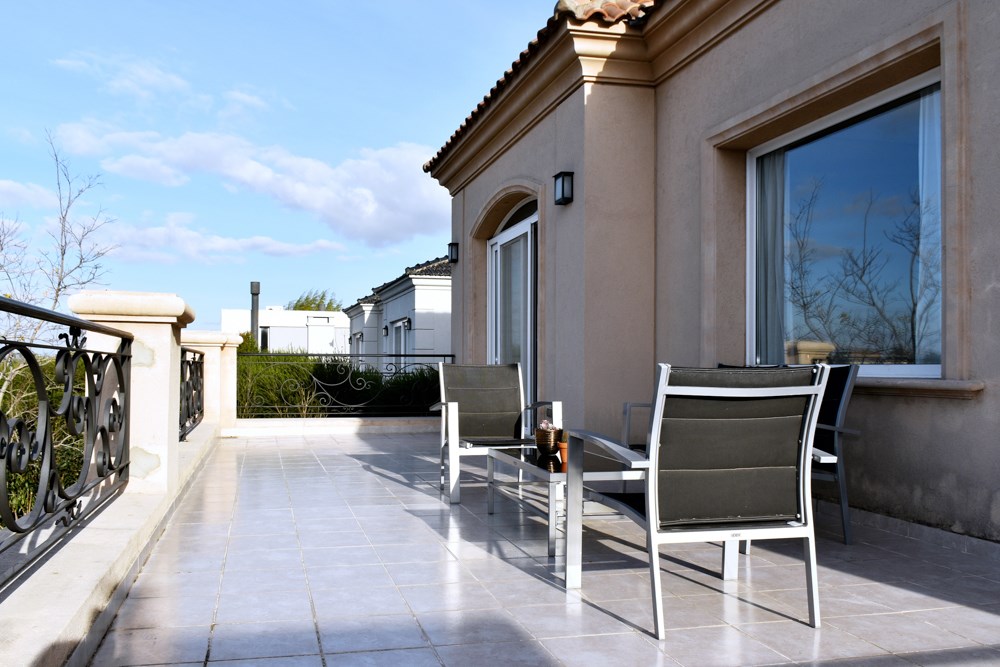 Terraza al lago