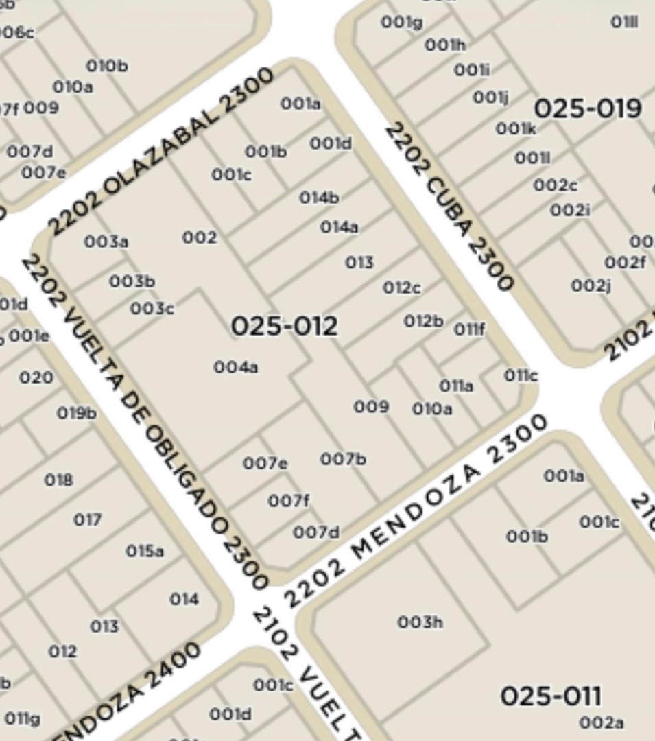 Lote en Venta en Belgrano, Vuelta de Obligado 2200