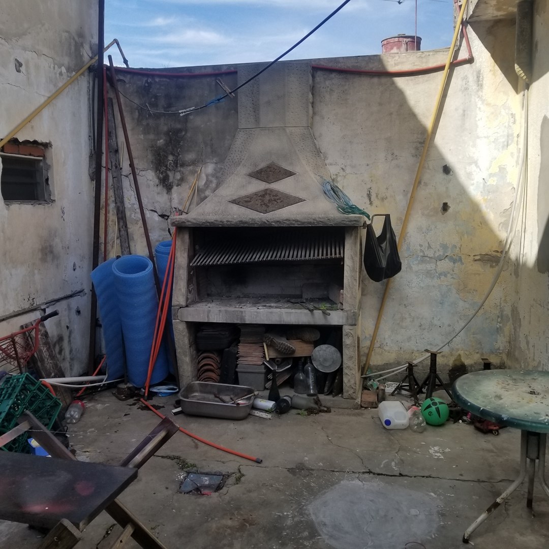 patio con parrilla