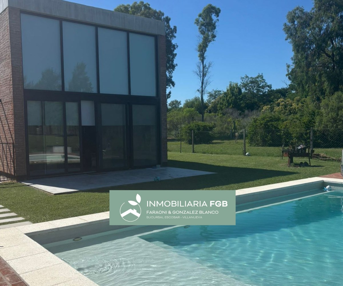 San Sebastian - Area 12 - CASA MODERNA A LA VENTA | 3 DORMITORIOS | PILETA | ORIENTACION NORTE 0