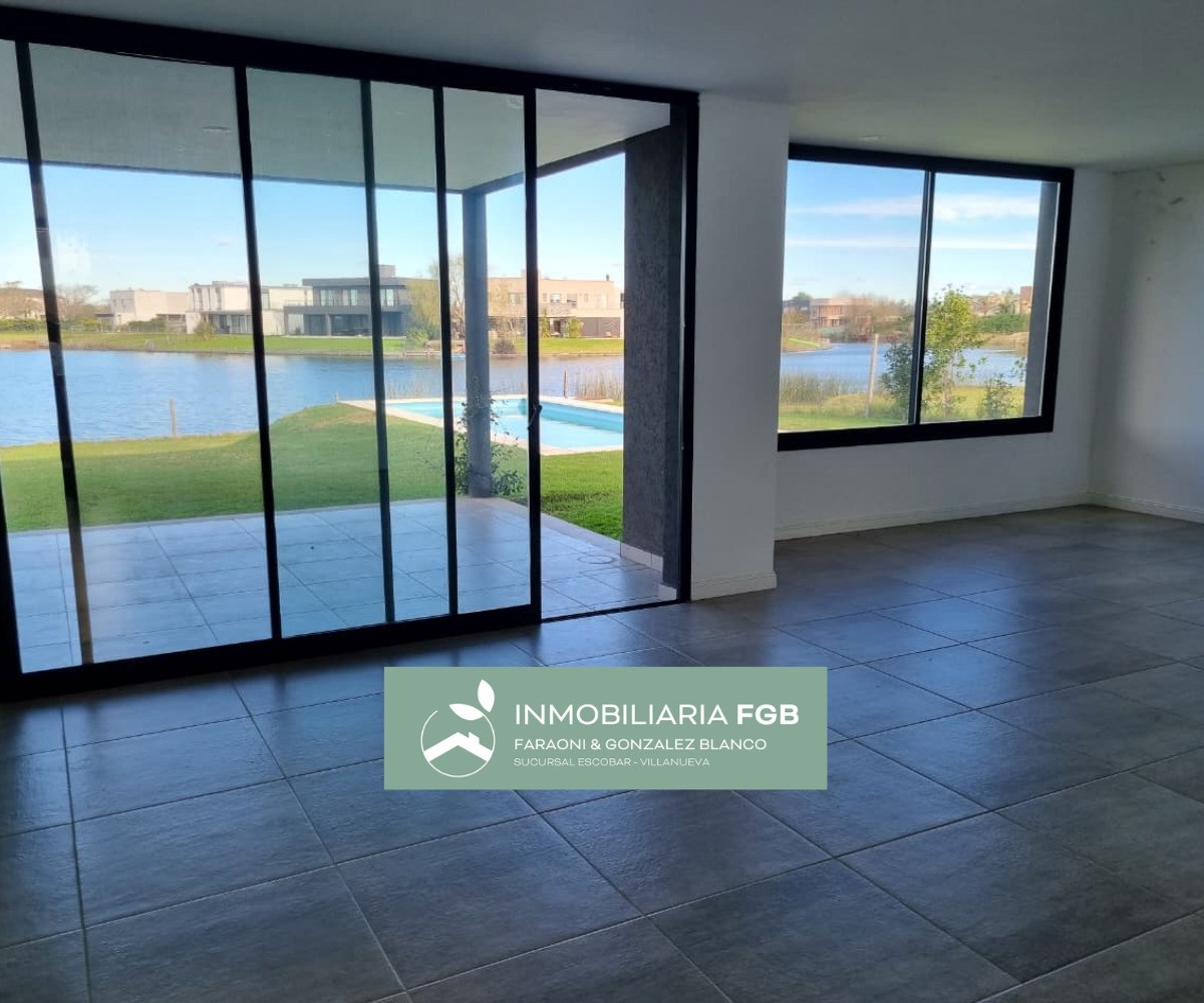 CASA A LA LAGUNA en Canton Islas - 235m2 cubiertos | PILETA | GRAN ESPEJO DE AGUA 0