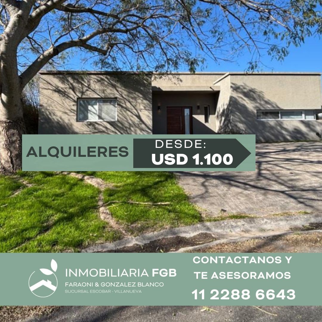 ALQUILERES DESDE 1.100USD CON PILETA - CONTACTANOS