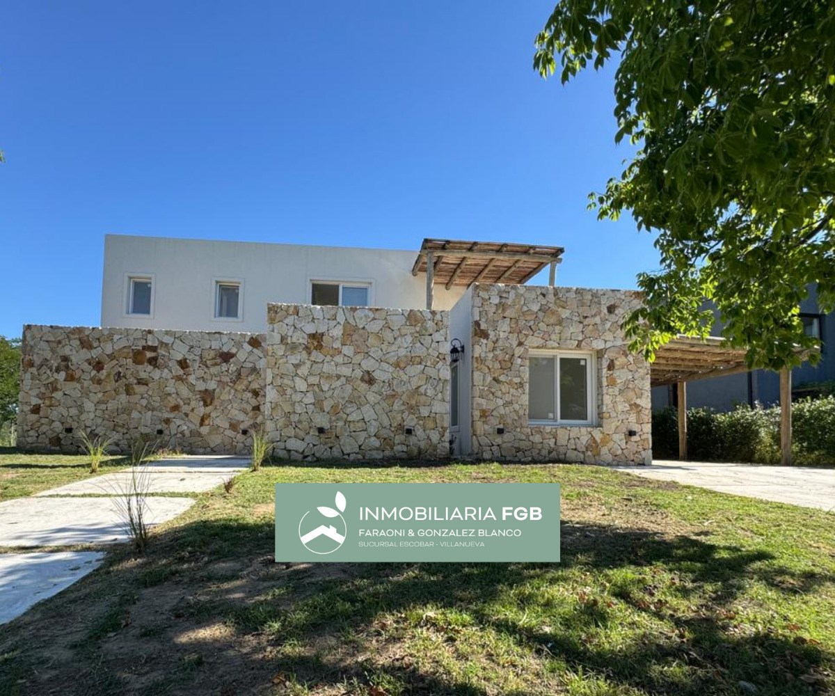 CASA A LA LAGUNA en Canton Islas - 240m2 cubiertos | 4 DORMITORIOS | PLAYROOM | DESPENSA | PILETA |  0