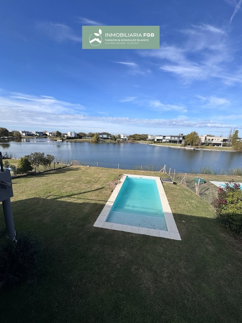 CASA A LA LAGUNA en Canton Islas - 235m2 cubiertos | PILETA | GRAN ESPEJO DE AGUA 0