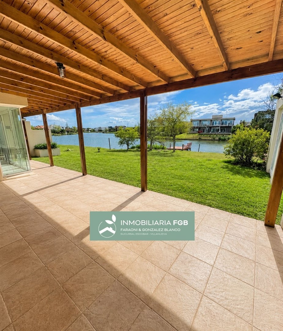 CASA A LA LAGUNA en Canton Islas - PILETA CUBIERTA | 3 DORMITORIOS | MUELLE | INGRESO INMEDIATO 0