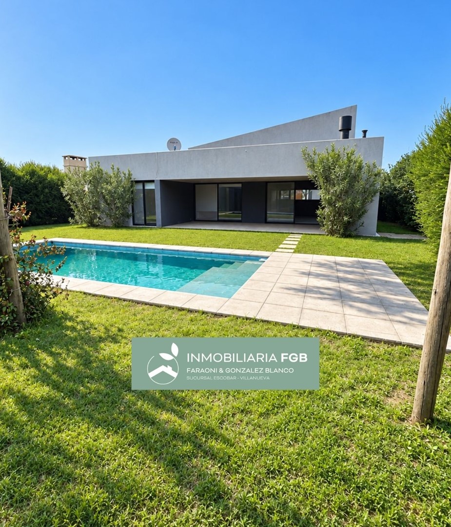 CASA CON PILETA  EN EL CANTON | BARRIO PUERTO| 3 DORMITORIOS | FINANCIACION 0
