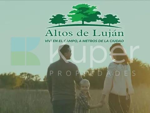 Venta Terreno 950 m2 Altos de Lujan