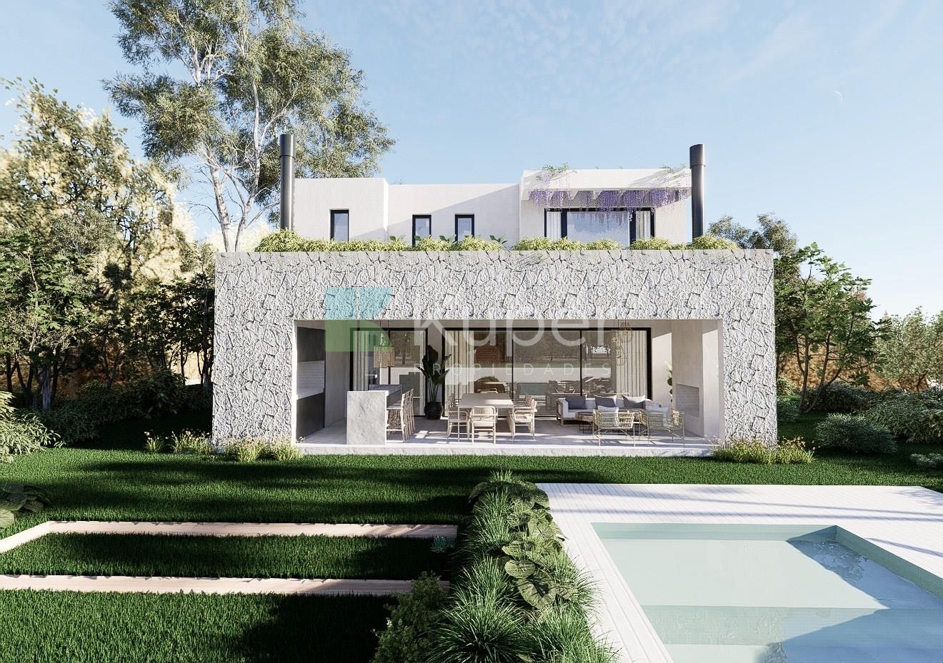 Casa en venta sobre el lago con 4 dormitorios en Laguna Grande, Villanueva