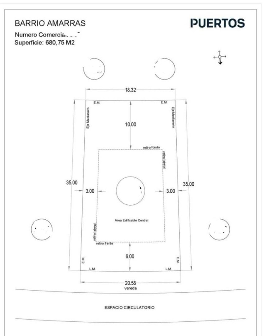 Terreno Lote  en Venta en Amarras, Puertos, Escobar