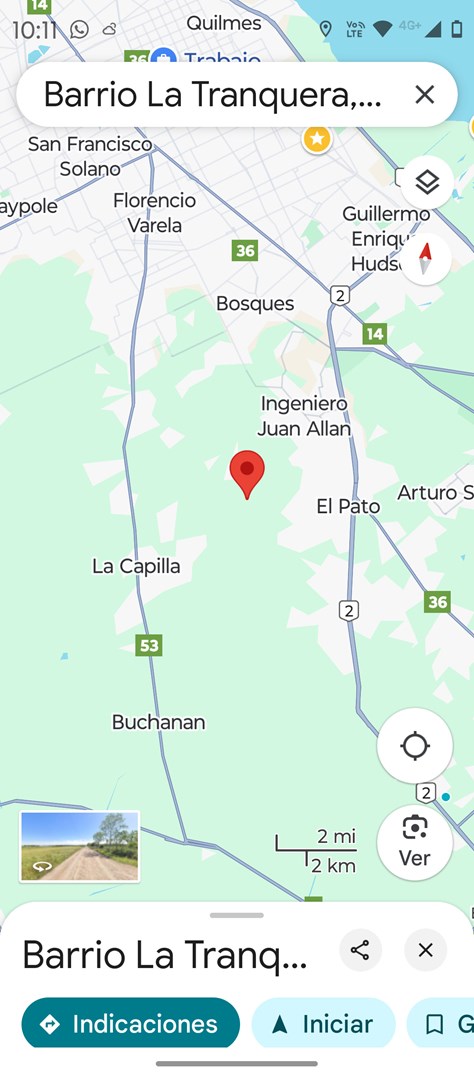 Av. Ingeniero Allan  y calle 1670 1600