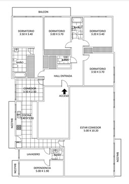 Plano de planta