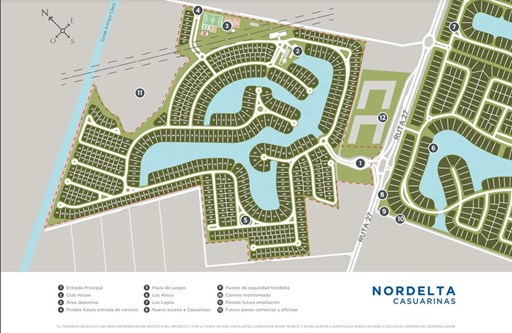 Lote al Lago en CASUARINAS, Nordelta 100