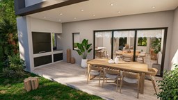 Galeria con Parrilla