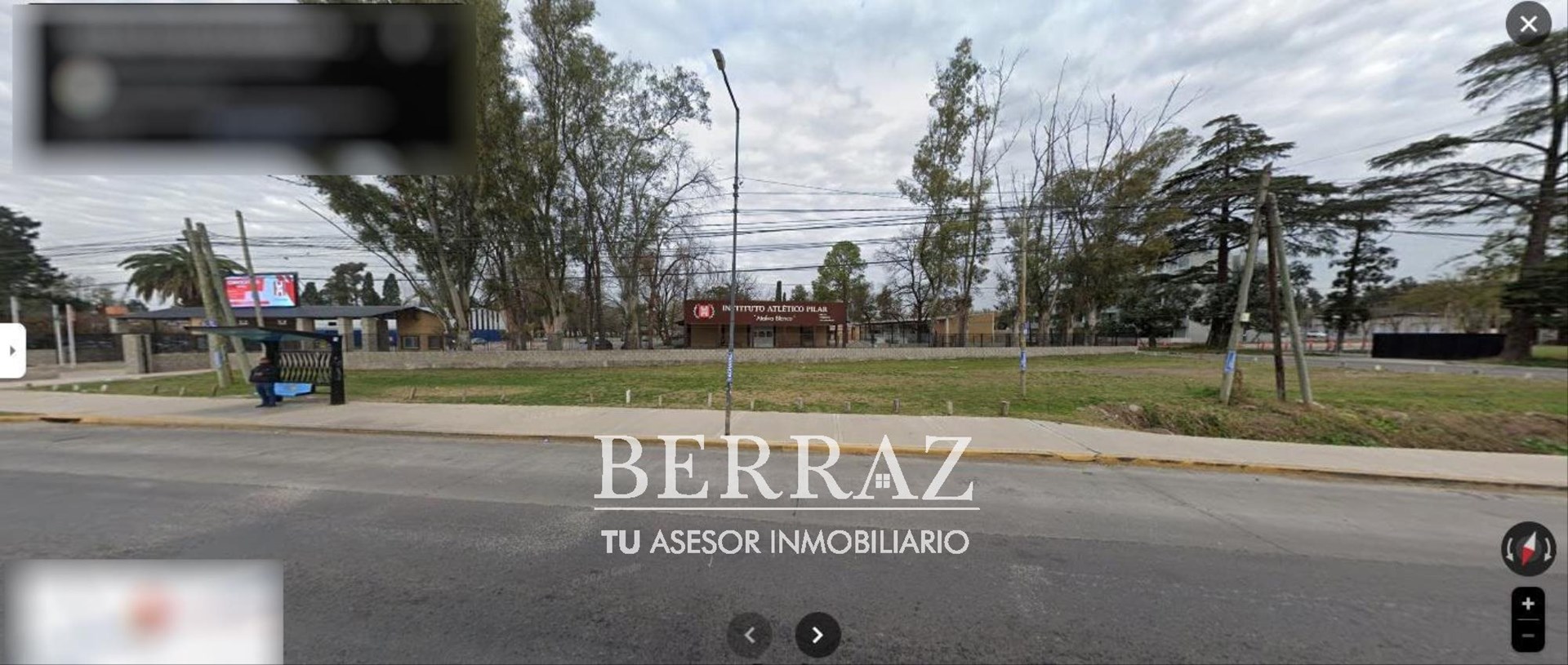 Lote venta de 1075 m2 sobre Ruta 8 km a la altura del km 52 de Pilar