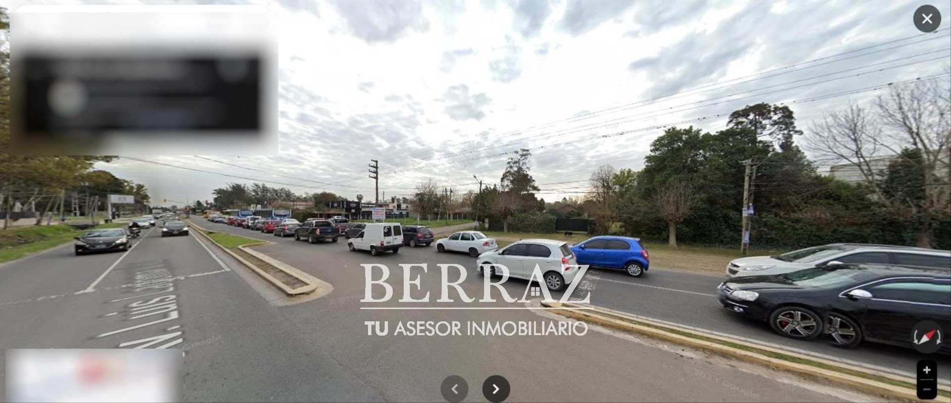 Lote venta de 1075 m2 sobre Ruta 8 km a la altura del km 52 de Pilar