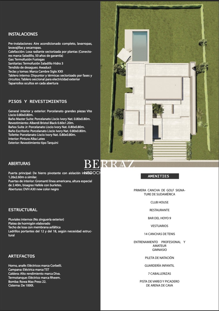 Casa Venta 3 Dormitorios Barrio La Calesa Lote de 955 m2 Pilará Pilar