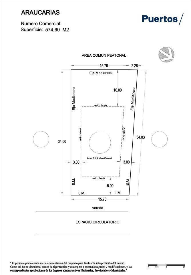 Terreno  en Venta ubicado en Araucarias, Puertos, Escobar