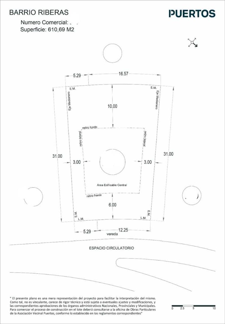 Terreno Lote  en Venta en Riberas, Puertos, Escobar